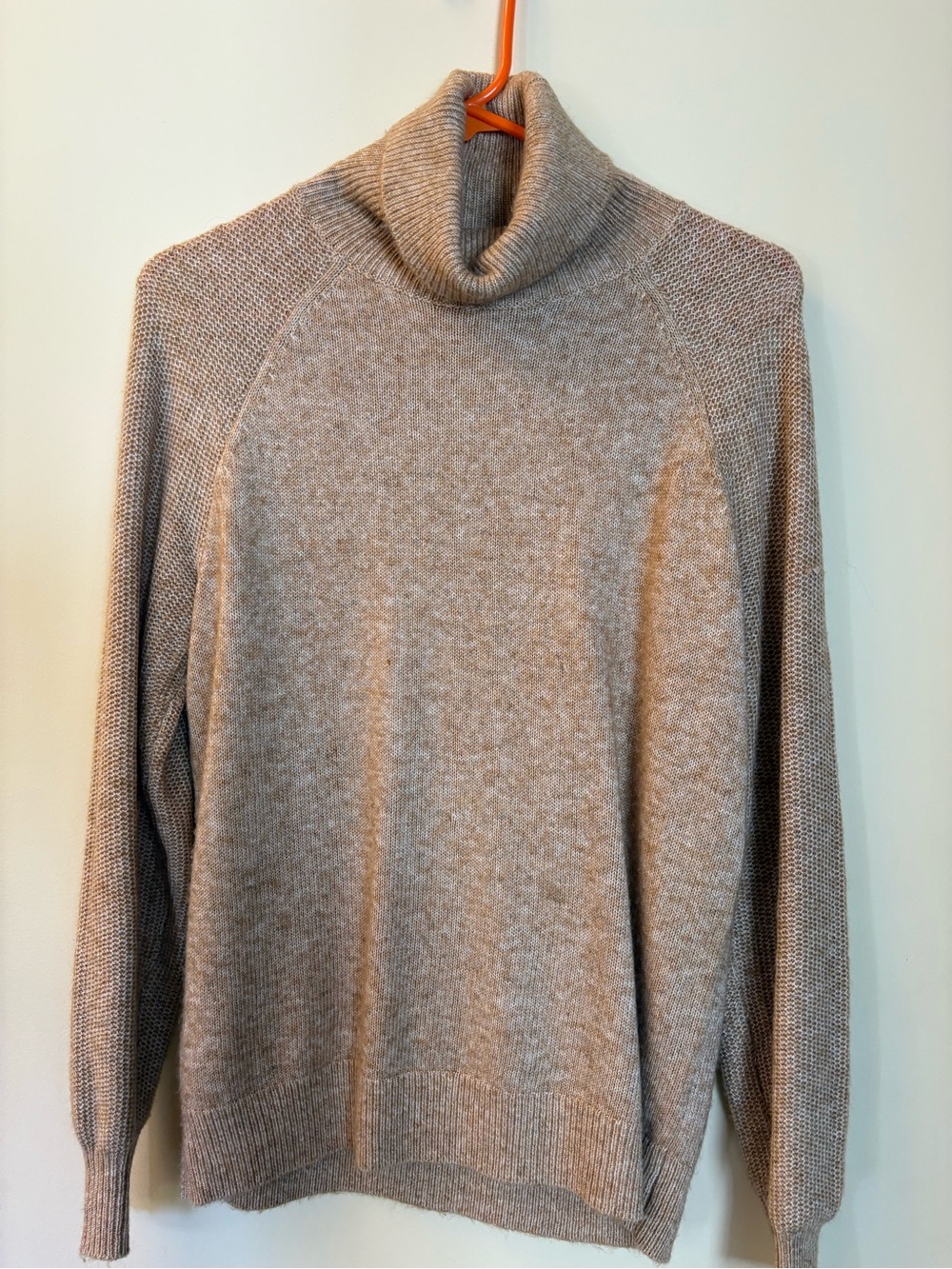 LOFT Taupe Turtleneck Sweater